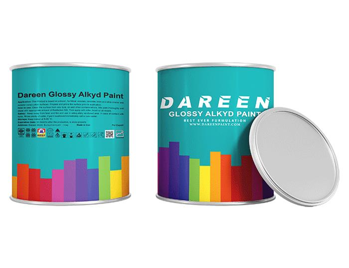Glossy alkyde paint